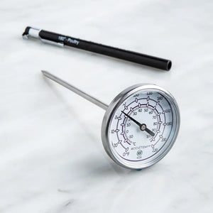 Stainless Steel  Instant Read Thermometer 1 1/2" dial