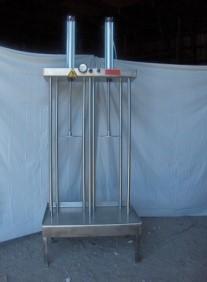 Dutch Stainless Steel Cheese Press 2 pistons